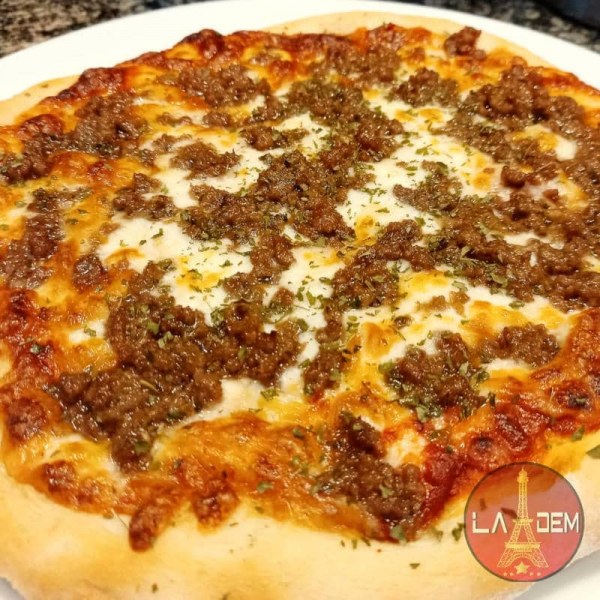 Pizza minced beef