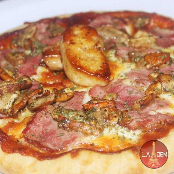 Pizza Foie Gras & beef