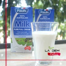 Fresh full cream milk Pauls